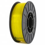 TPU 40D Желтый полупрозрачный Ø1,75мм Вес:0,75кг